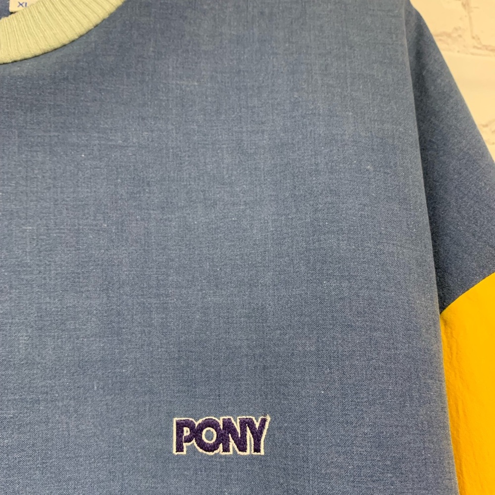 RARE Vintage Pony Chevron Sweatshirt Size XL - Picture 4 of 6